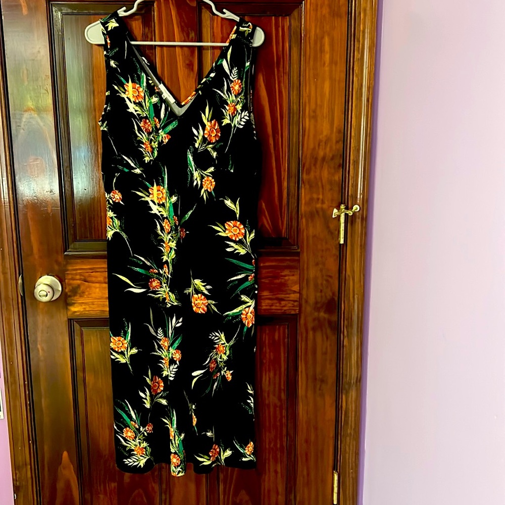 Sleeveless slip dress